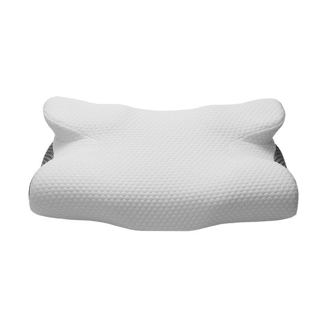 Ergonomic Memory Foam Pillow for Sleeping, Orthopedic Neck Pillow for Side, Back & Stomach Sleepers