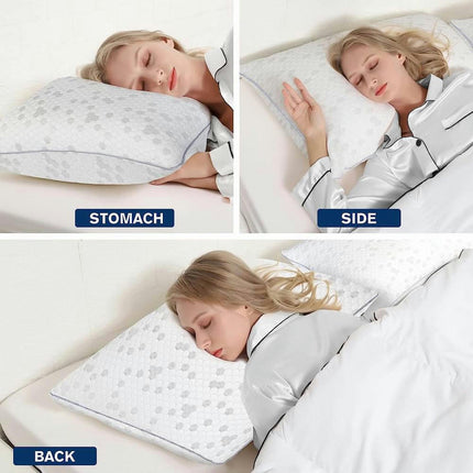 Cervical Pillows for Sleeping Shredded Memory Foam Pillows Adjustable Pillow