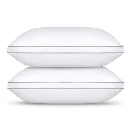 Pillows for Sleeping 2 Pack Fluffy Bed Pillow for Side Back Stomach Sleepers