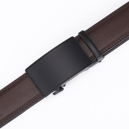 Men's Slide Ratchet Belt Genuine Leather Belts for men