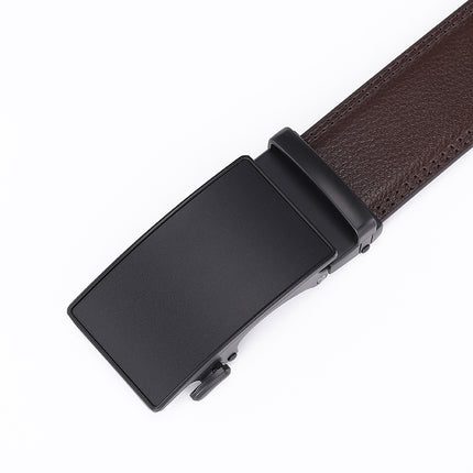 Men's Slide Ratchet Belt Genuine Leather Belts for men