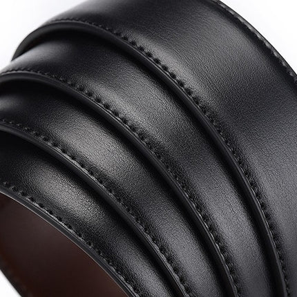 Men's Genuine Leather Dress Belt, Classic Designs for Work Business and Casual