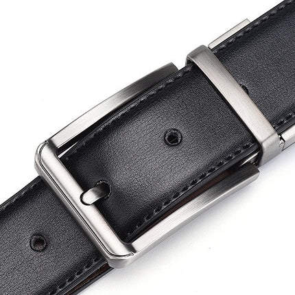 Men's Genuine Leather Dress Belt, Classic Designs for Work Business and Casual