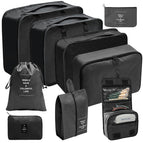 Digital Wash Nine Piece Set - Black