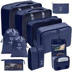 Ten Piece Set for Mouth Makeup, Wash, and Rinse - Navy