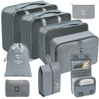 Digital Wash Nine Piece Set - Grey