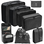 Nine Piece Mouth Wash Set - Black