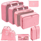 Nine Piece Makeup Set - Pink