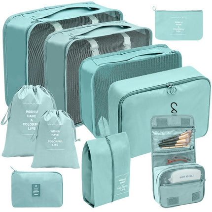 Light Packing Cubes for Travel Set Waterproof Packing Cubes for Suitcases Set