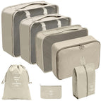 Seven piece set - Beige