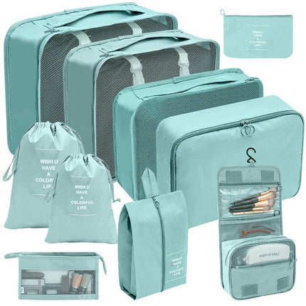 Light Packing Cubes for Travel Set Waterproof Packing Cubes for Suitcases Set