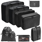 Band Mouth Makeup Nine Piece Set - Black