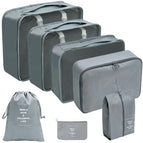 Seven Piece Set - Grey