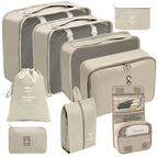 Digital Wash Nine Piece Set -Beige