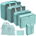 Bundle mouth eight piece set - Lake Blue