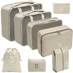 Digital Bag Eight Piece Set -Beige