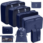 Makeup Digital Nine Piece Set - Navy