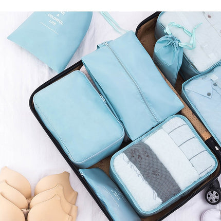 Light Packing Cubes for Travel Set Waterproof Packing Cubes for Suitcases Set