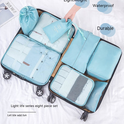 Light Packing Cubes for Travel Set Waterproof Packing Cubes for Suitcases Set