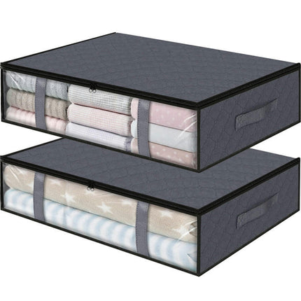 Reinforced Portable Bed Bottom Storage Bag, Nonwovens Under the Bed Storage Bins