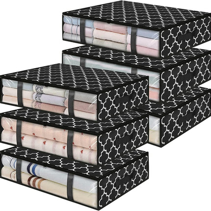 Reinforced Portable Bed Bottom Storage Bag, Nonwovens Under the Bed Storage Bins