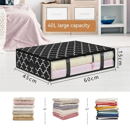 Under Bed Storage Containers with Handles, Non-woven Under the Bed Storage Bins