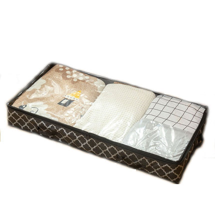 Underbed Storage Bag Quilt Clothes Organizer Folding Quilt Fabric Storage Box