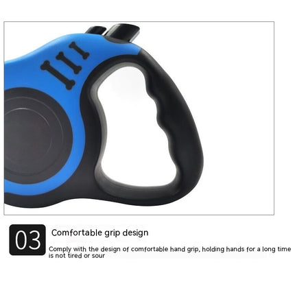 Automatic Retractable Dog Leash, Pet Rope Durable and Convenient