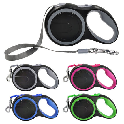 Retractable Dog Leash Automatic Telescopic Tractor Dog Rope, Pet Rope Durable and Convenient Model A