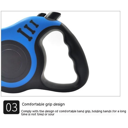 Retractable Dog Leash Automatic Telescopic Tractor Dog Rope, Pet Rope Durable and Convenient Model B