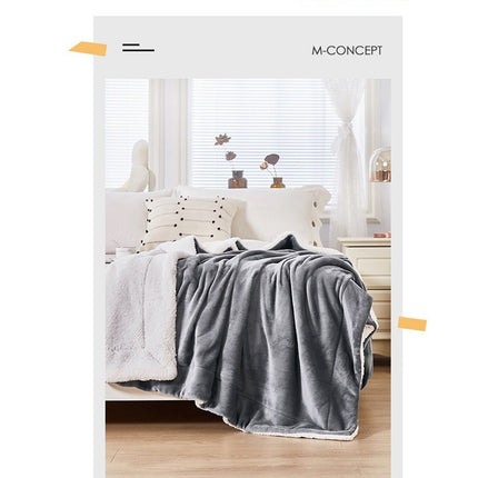 Cashmere Blanket, Fluffy Blanket, Shaggy Soft Blanket, Plush Fleece Blanket for Sofa Bed, Warm and Cozy Winter Thick Bed Blanket