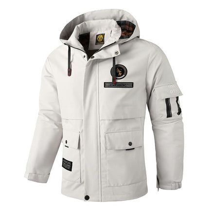 Men's Winter Warm Cotton Jacket Coat with Hood