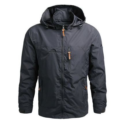 Tactical Jacket for Men, Waterproof and Windproof Outdoor Soft Military Jacket