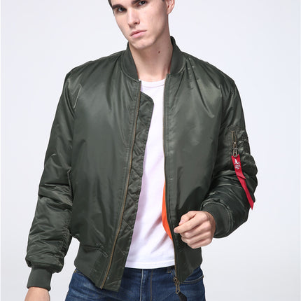 Men's Lightweight Bomber Jacket Windbreaker Softshell Jacket Coat