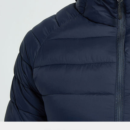 Men's Puffer Jacket with Hood Lightweight Windproof Water-Resistant Winter Down Jacket