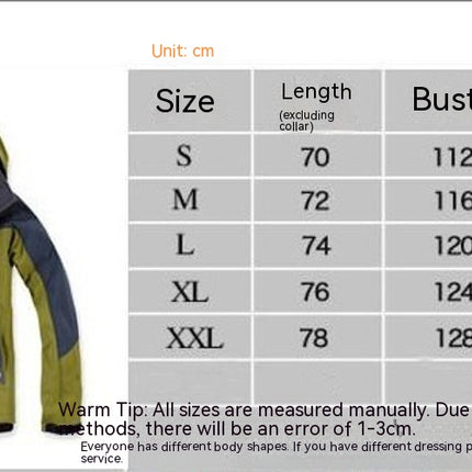 Jacket for Men, Waterproof and Windproof Outdoor Soft Fleece Hooded Military Jacket