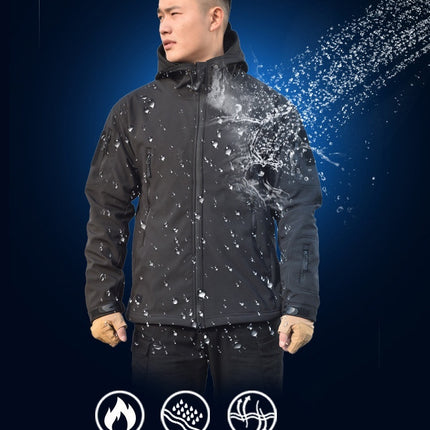 Jacket for Men, Waterproof and Windproof Outdoor Soft Jacket