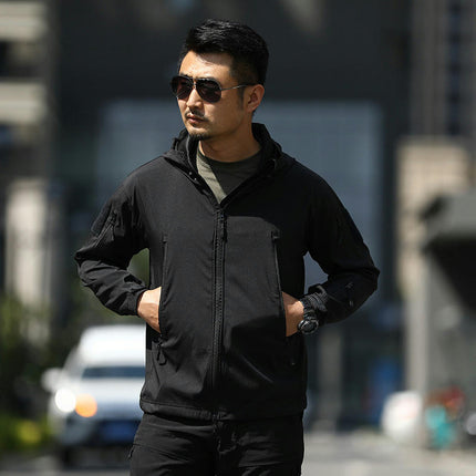 Jacket for Men, Waterproof and Windproof Outdoor Soft Jacket