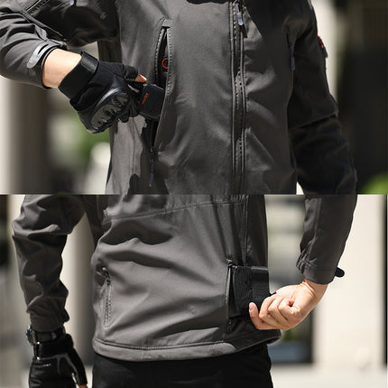 Jacket for Men, Waterproof and Windproof Outdoor Soft Jacket