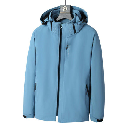 Men's Women's Ski Jacket 3 in 1 Waterproof Winter Jacket Warm Snow Jacket Hooded Windproof Coat