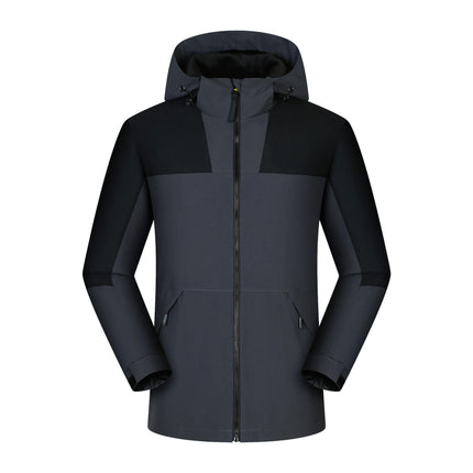 Men's Winter Snow Coat Warm Ski Jacket Waterproof Hooded Outerwear