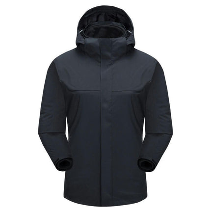 Men's Ski Jacket 3 in 1 Snow Winter Coats Waterproof Windproof Fleece Hooded Jackets