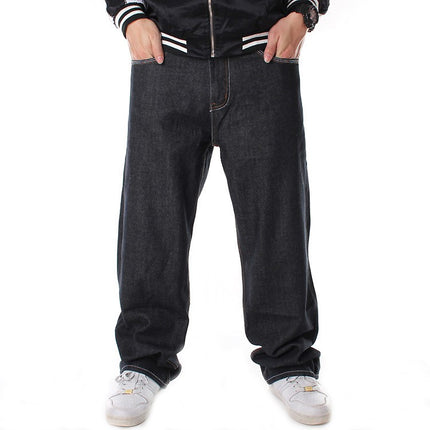 Men's Baggy Jeans Hip Hop Loose fit Cargo Denim Pants