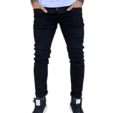 Men's Slim Fit Stretch Skinny Jeans for Men, Tapered Leg Fashion Pants