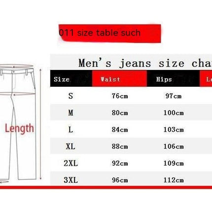 Men's Slim Fit Jeans Skinny Stretch Denim Pants for Men Tapered Leg