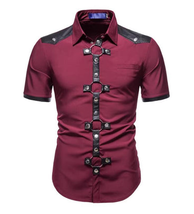 Men's Short Sleeve Shirts Casual Button Down Shirts