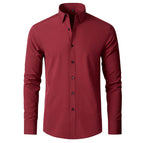 C3108 Wine Red Long sleeved