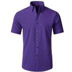 D3110 Deep Purple Short Sleeves