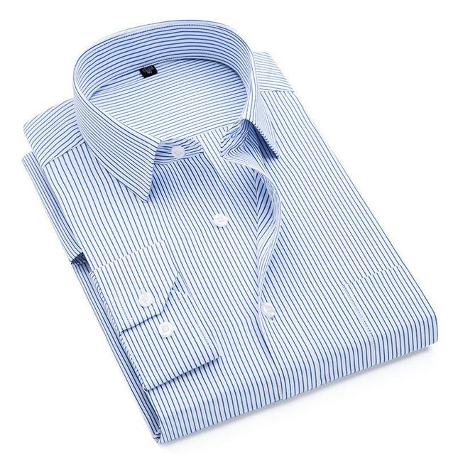 Men's Dress Shirts Long Sleeve Formal Shirt Business Button Down Shirts