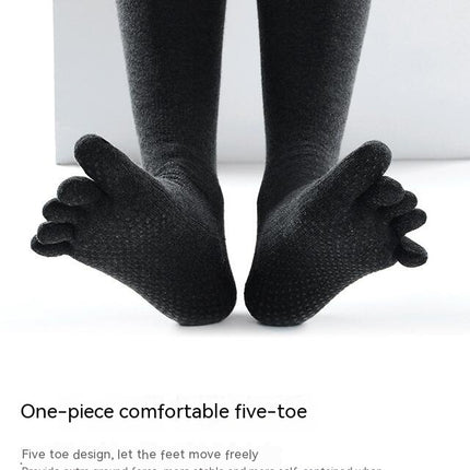 Women's Toe Socks Anti-slip Thigh High Socks Knee High Five Finger Full Toe Calf Socks